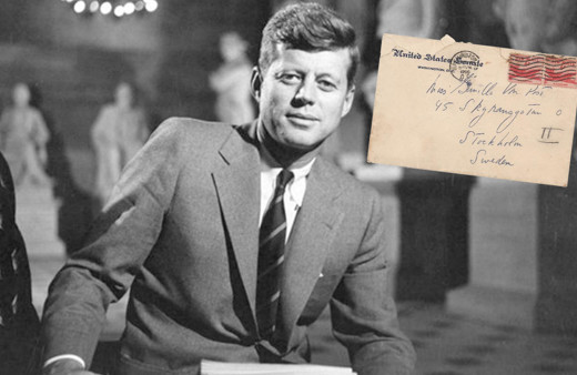 ABD eski başkanı Kennedy'nin 'hayatımın parlak bir anısı' 743 bin TL'ye satıldı! Geçen yaz seninle...