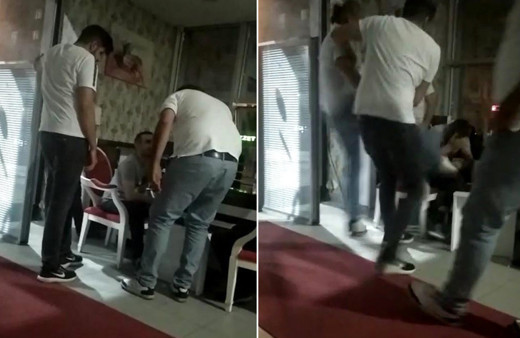 Müşterisine sarkıntılık yaptığı iddia edilen taksiciye kendi arkadaşlarından dayak