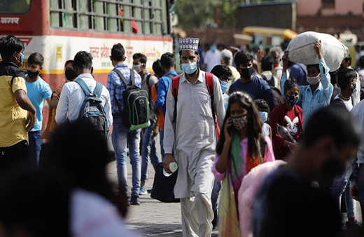 Durum vahim! Hindistan'da Kovid-19 vaka sayısı 25 milyona yaklaştı