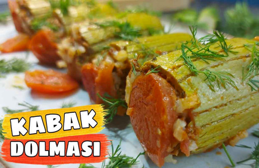 Kabak dolması nasıl yapılır yaz aylarının enfes lezzeti!