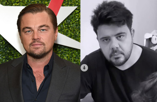 Eser Yenenler'in oğlu Leonardo DiCaprio'yu babası zannedince bakın neler oldu