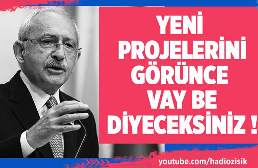 Kılıçdaroğlu'nun biz yaptık dediği projeleri gördünüz mü?