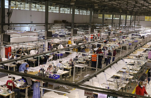 Tekstil ürünleri imalatı endeksi rekor seviyeye yükseldi