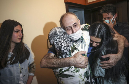 Suriye’de 10 yıldır tutsak edilen Türk iş insanı ailesine kavuştu