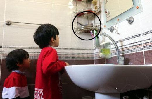 Evin banyosuna yuva yapan kumrular Hakkarili aileyi şaşırttı