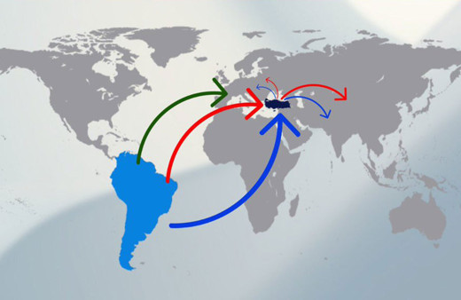 Emniyet, kokainin yeni rotasını açıkladı! Güney Amerika'dan Türkiye'ye...