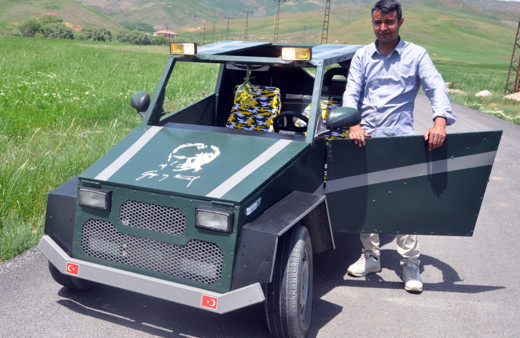 Hakkarili çoban, 40 bin lira harcayıp 1.5 yılda yaptı! 20 litre benzinle 150 kilometre gidiyor