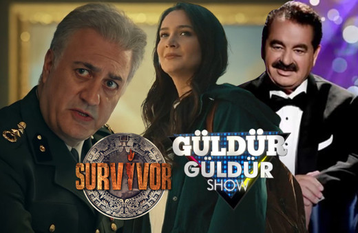 Savaşçı Gönül Dağı Survivor Güldür Güldür İbo Show'a reyting şoku! Zirve bakın kimin