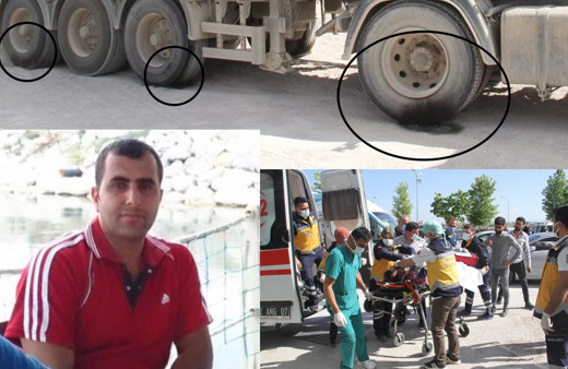 Konya'da damperi yüksek gerilim hattına temas eden kamyonun şoförü öldü