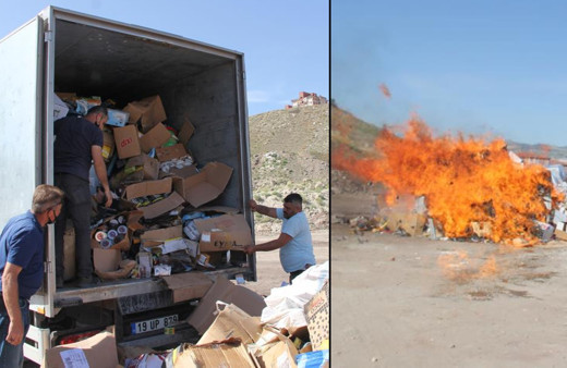 Çorum'da  piyasa değeri 10 milyon TL! Hepsi böyle imha edildi