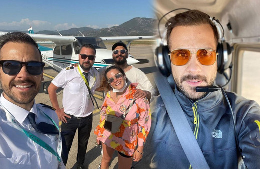 Kilo verince iş bulamayan Ümit Erdim pilot oldu ilk yolcuları bakın hangi ünlüler