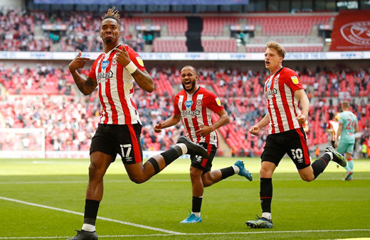 Premier Lig'e yükselen son takım Brentford!