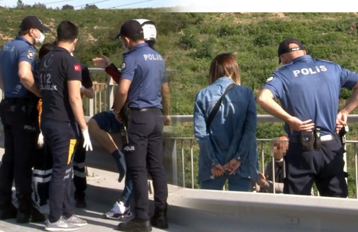 İstanbul'da intihar teşebbüsü izleme merakı hastanelik etti