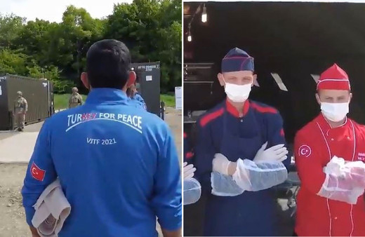 NATO, Türk askerlerinin temizliğine hayran kaldı NATO'nun sosyal medya hesabında paylaştılar