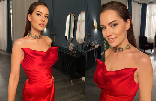 Fahriye Evcen bu kez dergiye verdiği pozlarla olay! Bornoz paylaşımı vardı