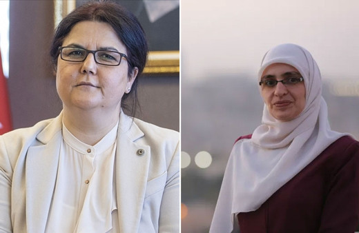 Bakan Derya Yanık, Diyanet İşleri Başkanı Erbaş ve Kudüslü aktivist Halawani ile görüştü