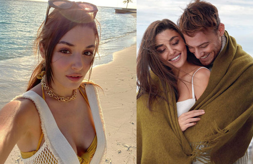 Hande Erçel'den sevgilisi Kerem Bürsin'e romantik kutlama bakın neler yazdı