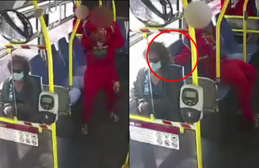 Polis her yerde arıyor! Otobüste kadın yolcuya yaklaşıp...