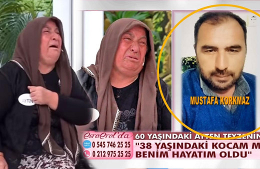 Uğruna 27 senelik eşini bıraktı Esra Erol'da 60 yaşındaki Ayten teyze genç sevgilisini arıyor