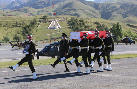 Pençe Yıldırım şehidi törenle baba ocağı Samsun'a gönderildi