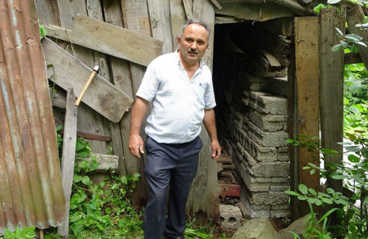 Trabzon'un Şalpazarı'nda 42 yıl önce garaja koydu şimdi bu hale geldi