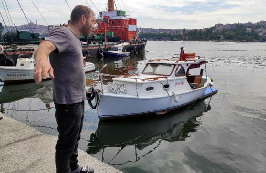 Haliç'te köpek balığı görüntüledi! "30 yıldır balıkçıyım ilk defa gördüm"