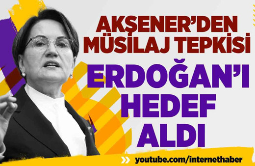 Akşener'den müsilaj tepkisi! Erdoğan'ı hedef aldı