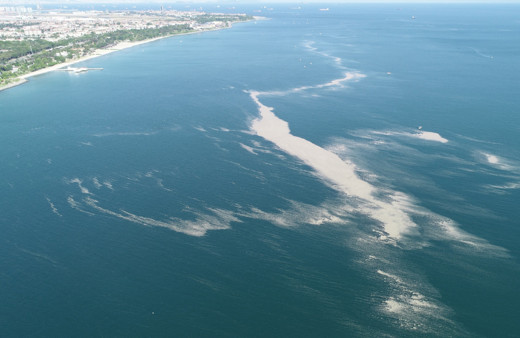 İstanbul Küçükçekmece açıklarında müsilaj adası oluştu