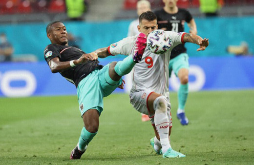 Avusturya, Kuzey Makedonya'yı 3 golle geçti