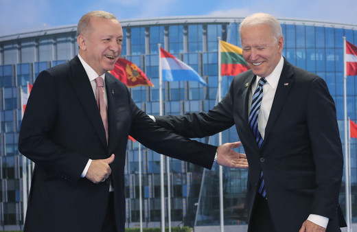 Cumhurbaşkanı Erdoğan ile Biden'den NATO Zirvesi'nde tarihi görüşme