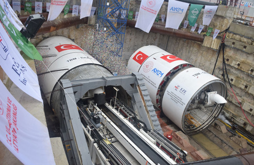 Gebze-Darıca Metrosunda tünel açma kazısı başladı Bakan Karaismailoğlu konuştu