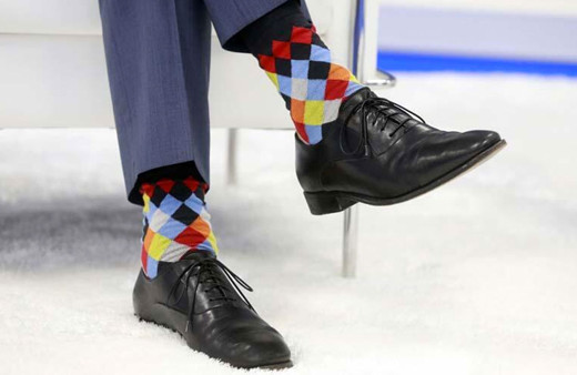 Kanada Kanada Başbakanı Justin Trudeau'nun çorapları NATO zirvesine damga vurdu