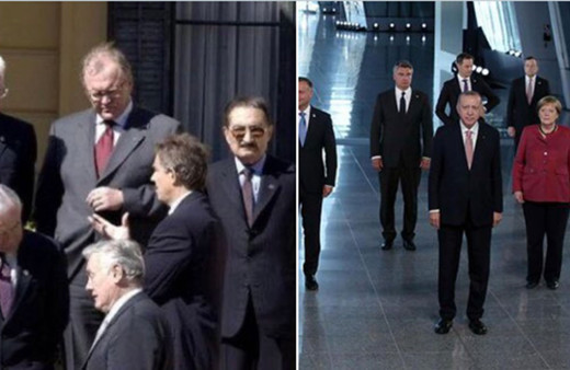 Melih Gökçek 'nerden nereye' dedi 2 NATO aile fotoğrafı paylaştı sosyal medyada kıyamet koptu