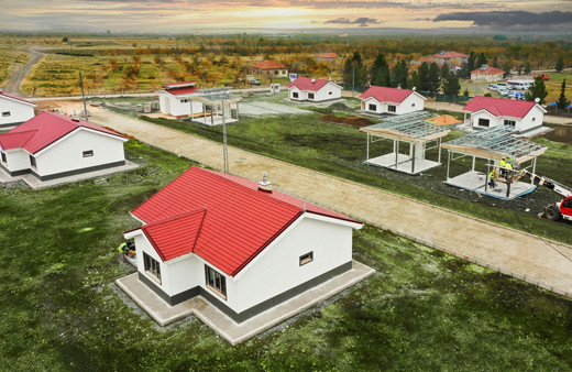 Dorçe Prefabrik-İnşaat modüler prefabrik yapılarıyla toplu konut projelerine katkı sağlıyor