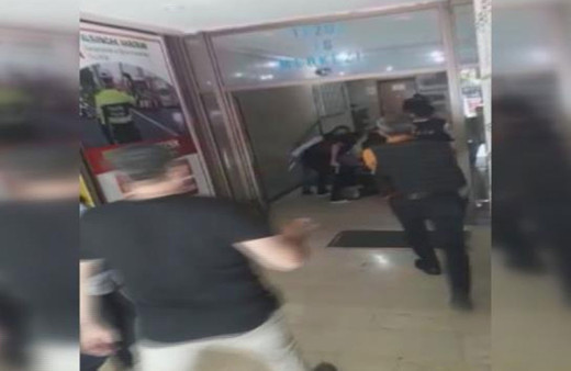 HDP binasına girerek bir kadını öldüren saldırganın yakalanma anı