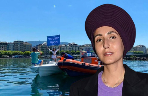 İtalya'daki Biden-Putin zirvesine damga vuran protesto! Eylemcinin kimliği şaşırttı