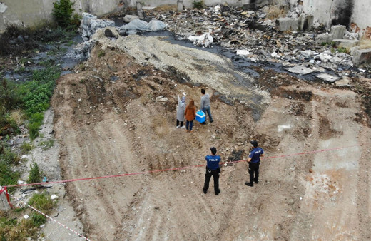 Bursa'da kimyasal madde nöbeti