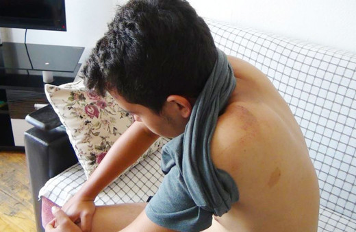 Antalya'da gıda kuryesini hasmına benzetince olanlar oldu