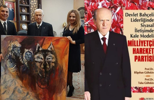 MHP'nin kale modelini kitap yaptılar Bahçeli'nin yıldönümünde sunacaklar