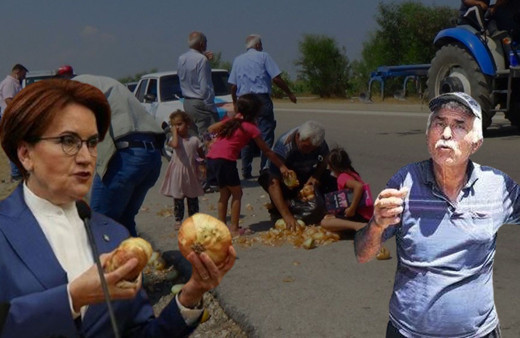 Akşener'in önüne soğan döken vatandaştan itiraf ve özür! İYİ Partililer beni kandırdı