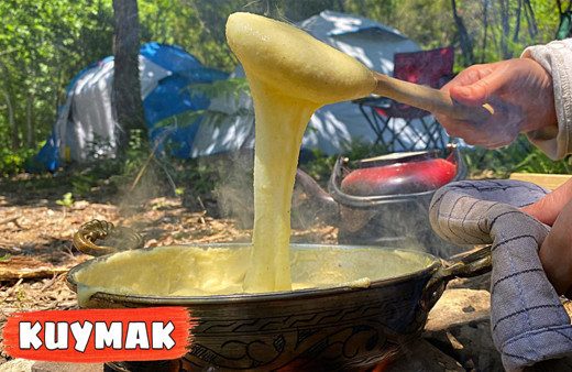 Kampta kuymak nasıl yapılır yedikçe yiyesiniz gelecek!