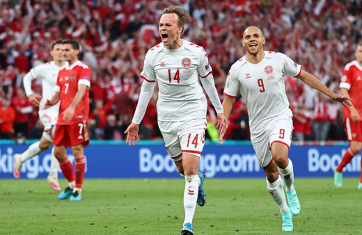 EURO 2020 B Grubu'nda Belçika ile Danirmarka turladı