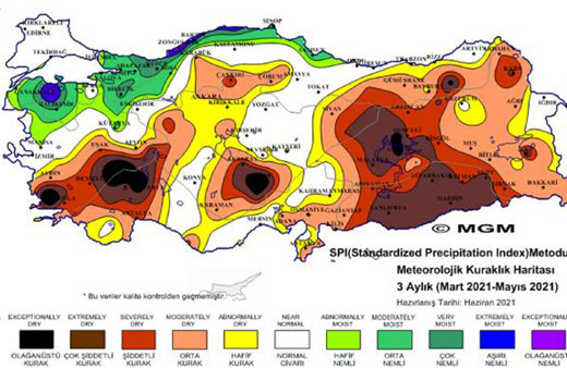 Yağışlar yüzde 66 azaldı! 'Olağanüstü kuraklık' uyarısı