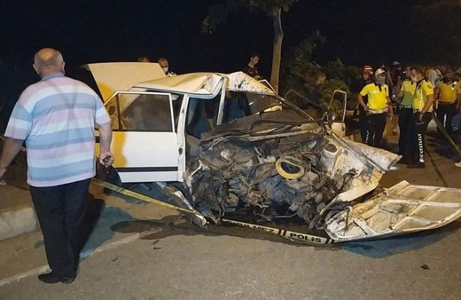 Sakarya Pamukovo'da yeni aldığı otomobili sonu oldu