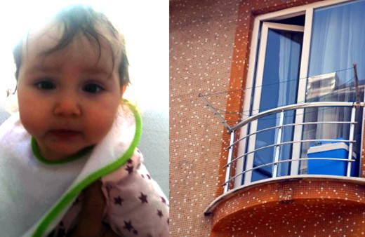 Balkon faciası! 1 yaşındaki çocuk balkon korkuluklarının arasından düştü