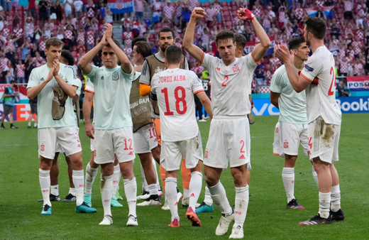 İspanya unutulmaz maçta Hırvatistan'ı EURO 2020 dışına itti