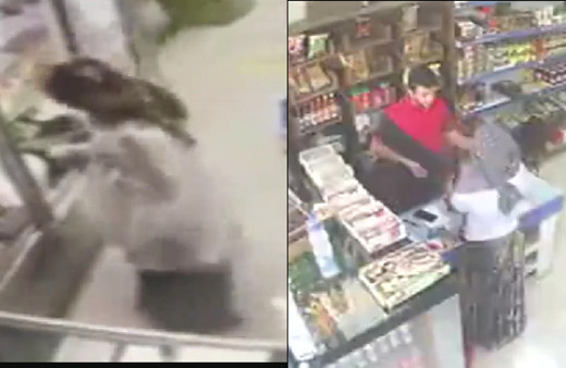 İstanbul'da markette pes dedirten görüntü! Biri kasiyeri oyaladı diğeri...