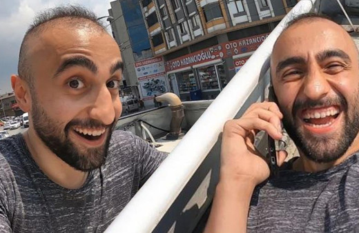 İstanbul'da otobüs üzerinde 12 durak gitti! Çılgınlığı pes dedirtti