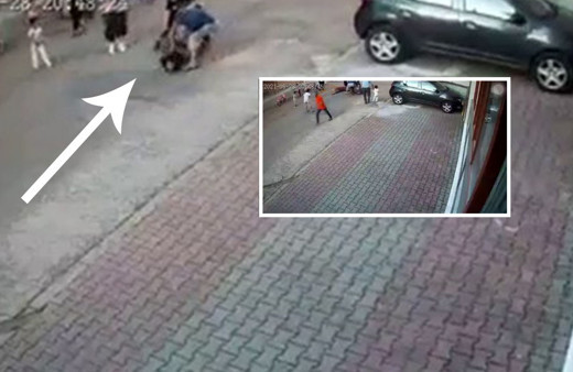 9 yaşındaki çocuk kabusu yaşadı! Kartal'da pitbull saldırısı kamerada