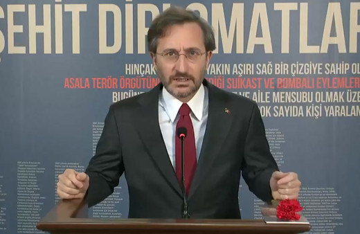 Fahrettin Altun'dan YouTube'ye sansür tepkisi